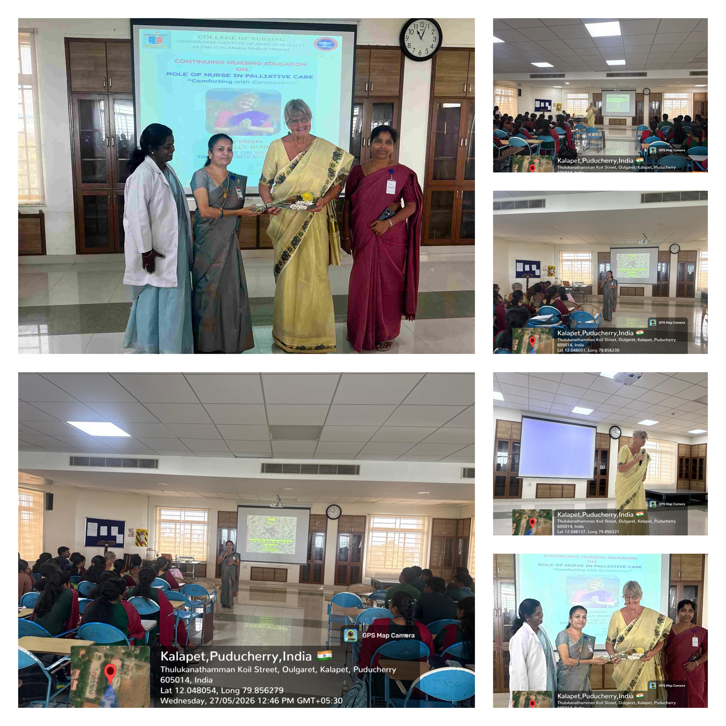 Continuing Nursing Education:  Role of Nurse in Palliative Care “Comforting with Compassion” Guest Speaker on 27-05-2026
